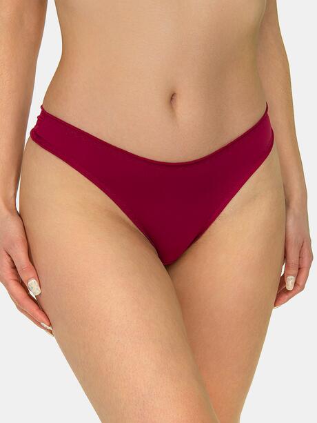 Stringi gładkie 3-pak S