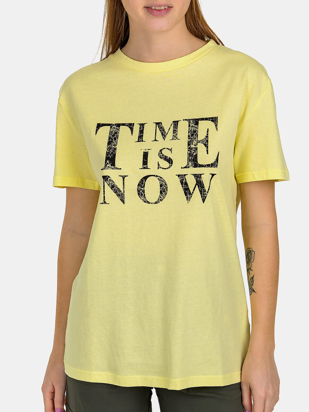 T-shirt bawełniany z nadrukiem