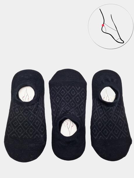 Balerinki czarne 3-pak 39-41