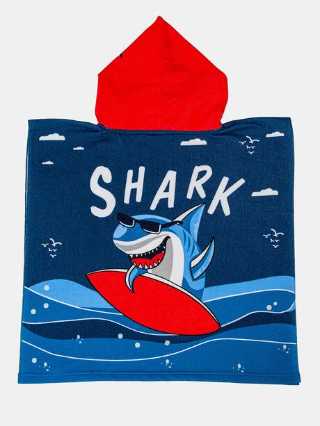 Ręcznik ponczo z kapturem