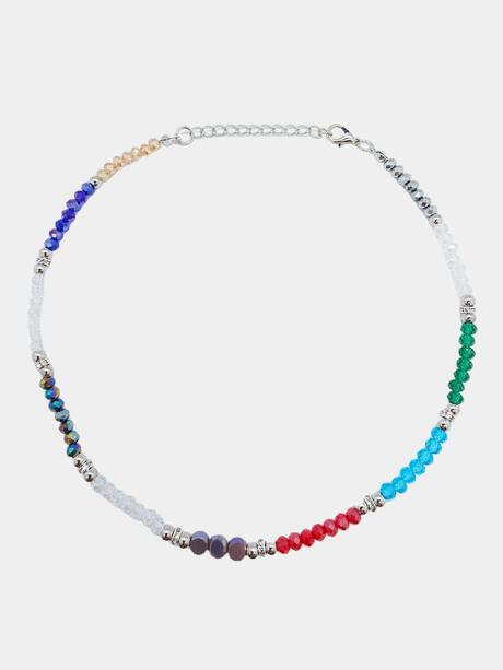 Naszyjnik kolorowe koraliki