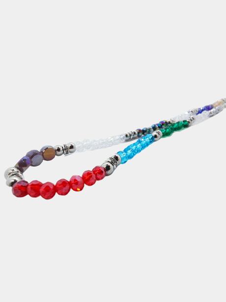 Naszyjnik kolorowe koraliki