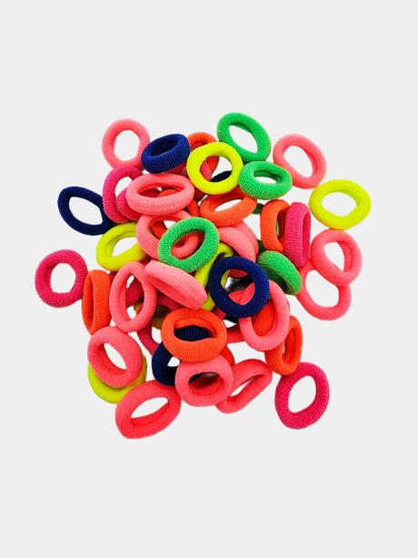 Kolorowe gumki do włosów