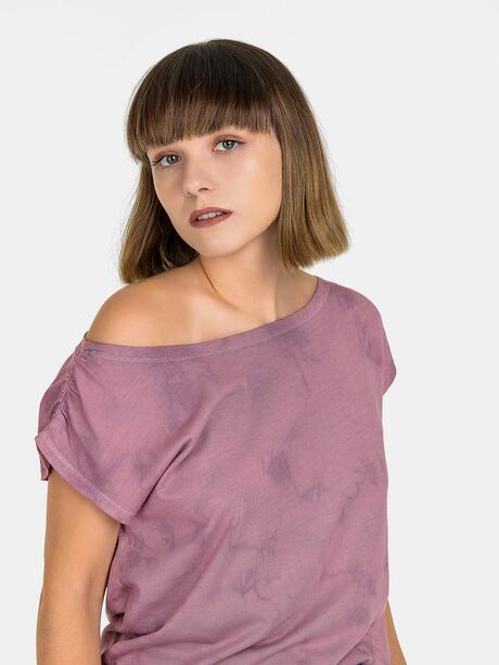 Bluzka z wiązaniem na plecach