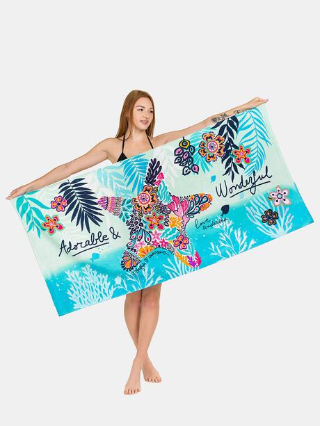 Ręcznik plażowy z mikrofibry 70x150 cm