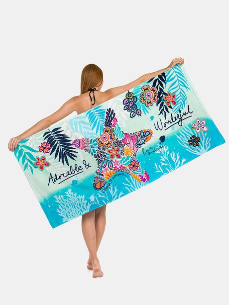 Ręcznik plażowy z mikrofibry 70x150 cm