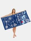 Ręcznik plażowy z mikrofibry 70x150 cm