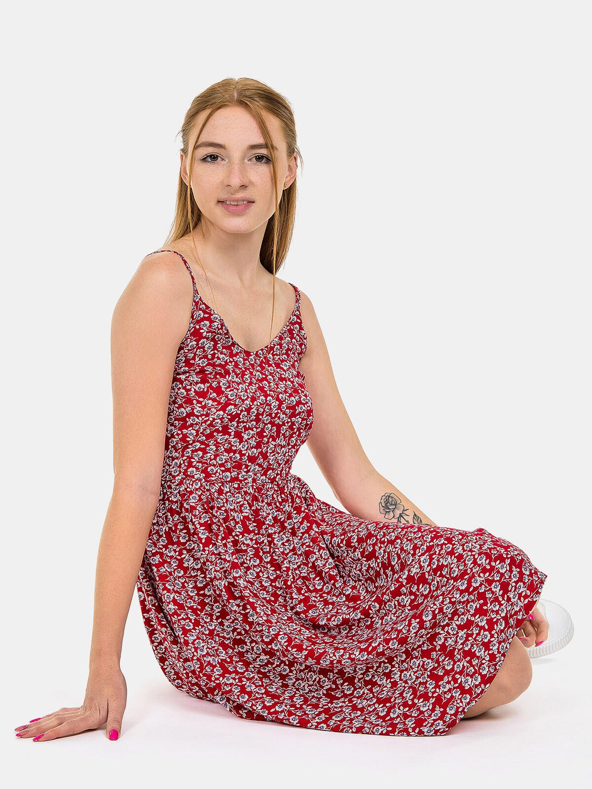 Letnia sukienka z wiskozy