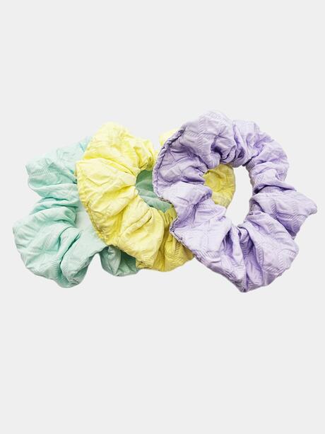 Kolorowe gumki do włosów 3 szt.