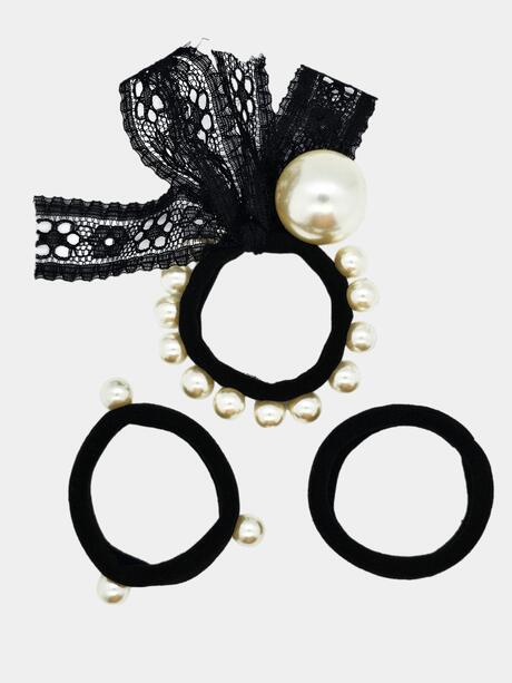 Eleganckie gumki do włosów 3 szt.