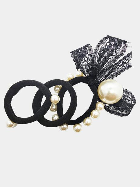 Eleganckie gumki do włosów 3 szt.