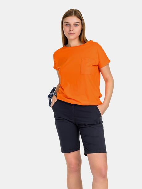 Bawełniany t-shirt z kieszonką