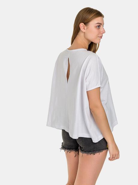 T-shirt bawełniany z nadrukiem