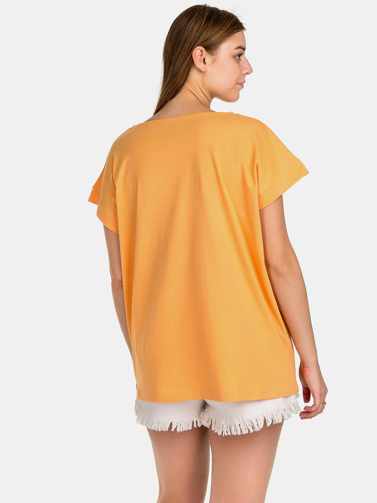 T-shirt bawełniany plus size