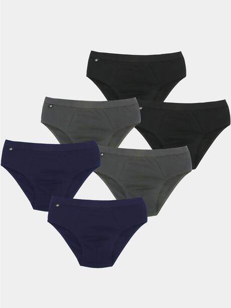 Bawełniane slipy klasyczne 6-pak M