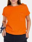 Bawełniany t-shirt z kieszonką