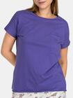 T-shirt bawełniany z kieszonką