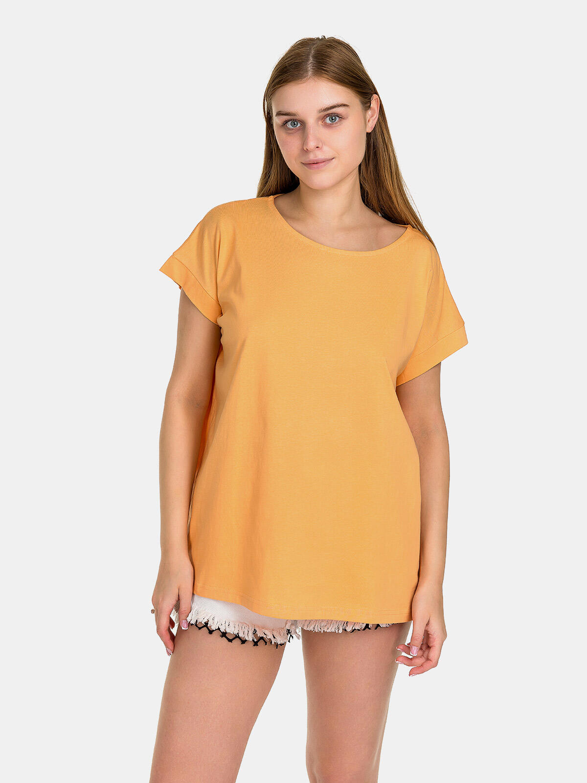 T-shirt bawełniany plus size
