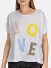 T-shirt bawełniany z nadrukiem