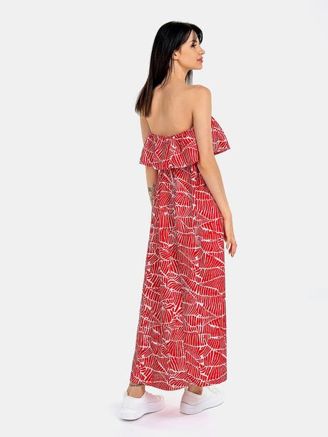 Sukienka z falbanką