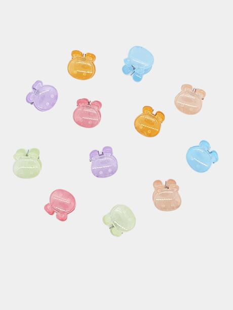 Mini spineczki do włosów 12 szt.