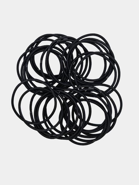 Cienkie gumki do włosów 30 szt.