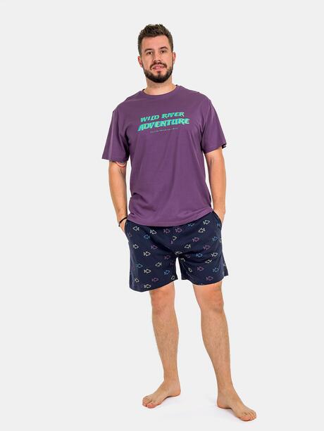 Piżama bawełniana dwuczęściowa