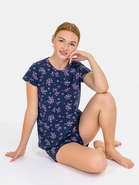 Bawełniana piżama dwuczęściowa