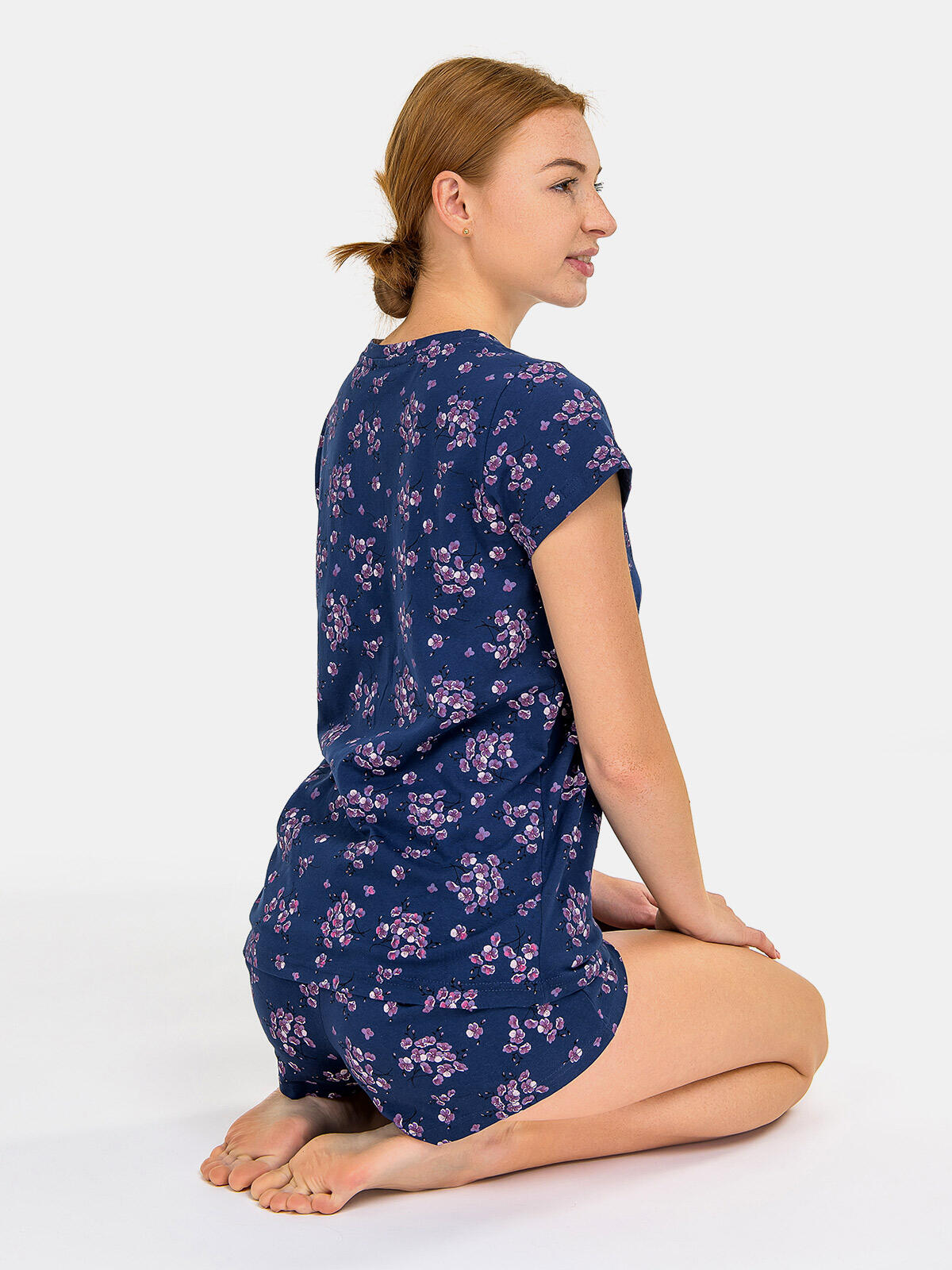 Bawełniana piżama dwuczęściowa