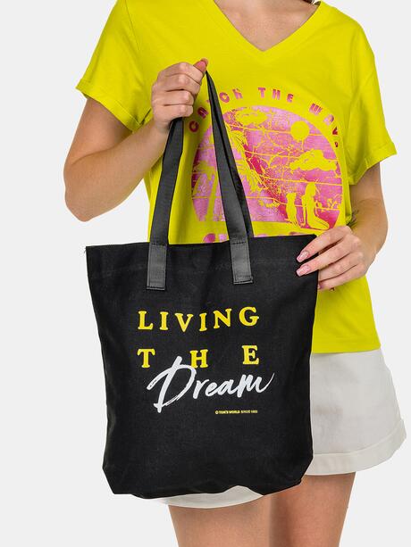 Torebka shopper z bawełny