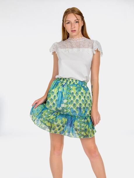 Spódniczka wzorzysta