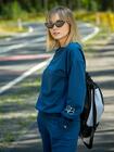 Bluza z ozdobnym wycięciem