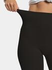 Legginsy prążkowane