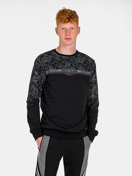 Bawełniana bluza z nadrukiem