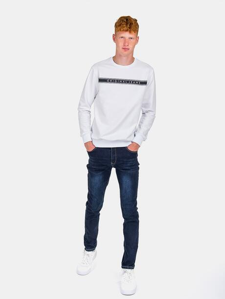 Bawełniana bluza z nadrukiem