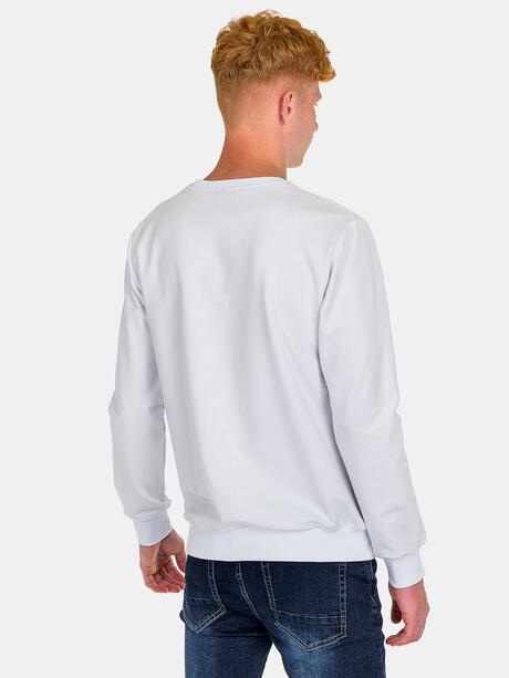 Bawełniana bluza z nadrukiem