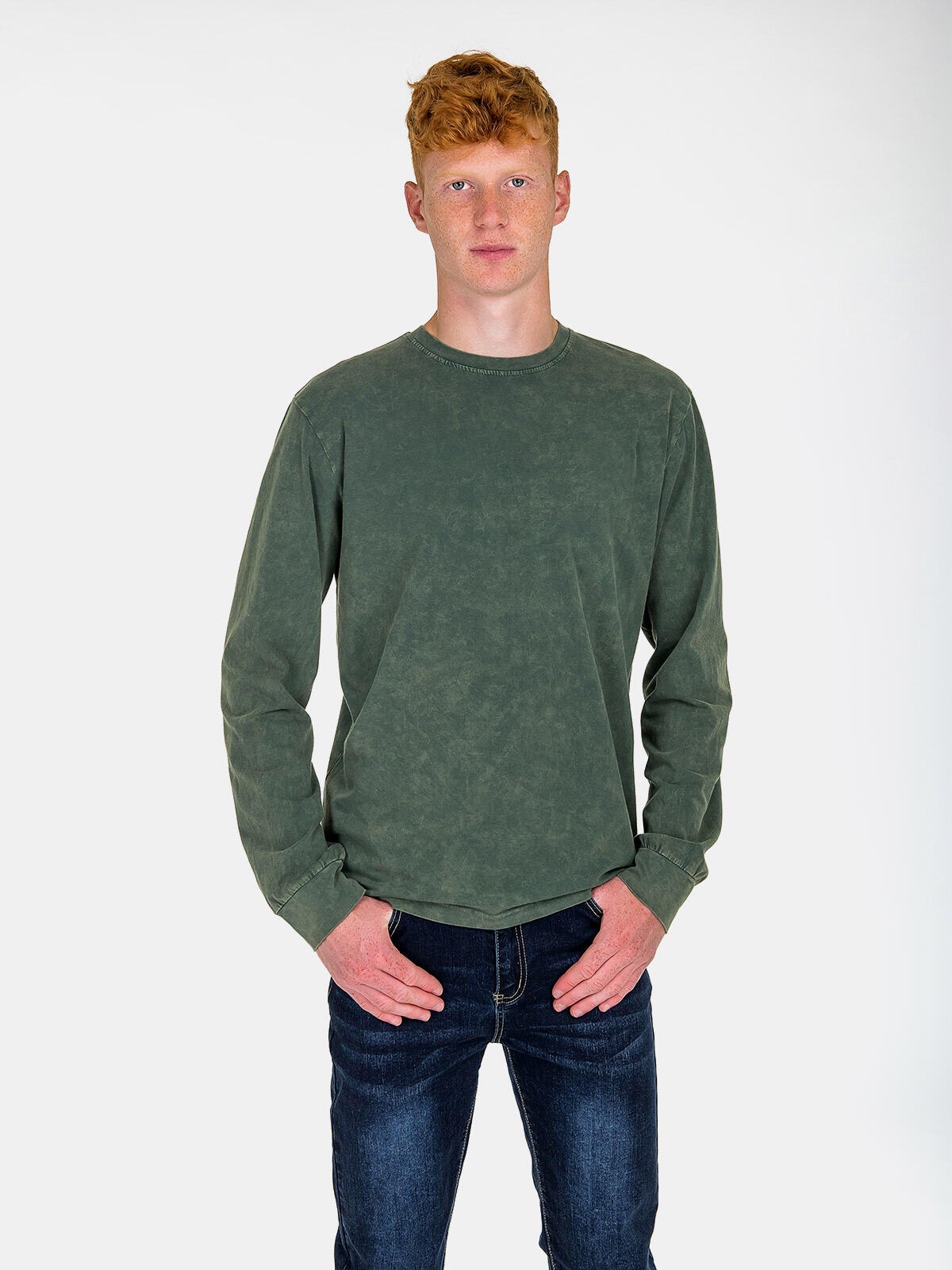 Bawełniany longsleeve