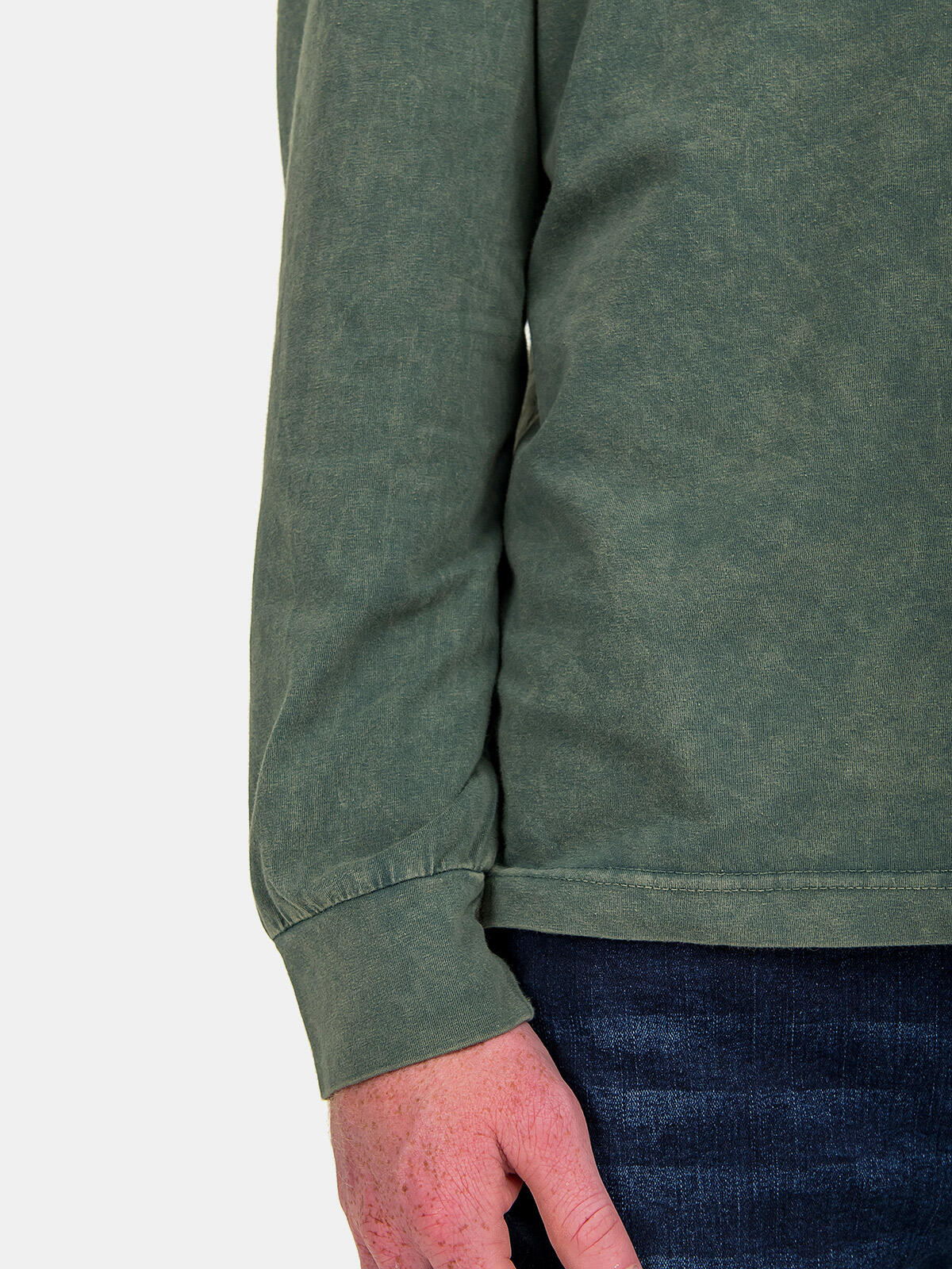 Bawełniany longsleeve