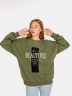 Bluza oversize z nadrukiem