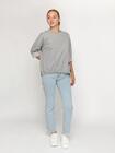 Bluzka oversize z haftem
