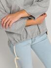 Bluzka oversize z haftem