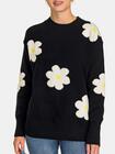 Sweter w kwiaty