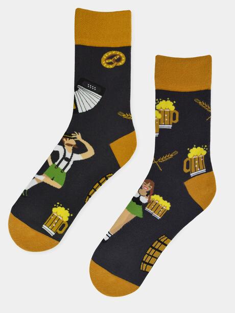 Skarpety bawełniane z motywem bawarskim