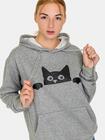 Bluza dresowa z kotem