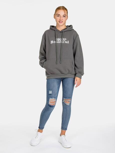 Bluza dresowa z napisem