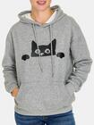 Bluza dresowa z kotem