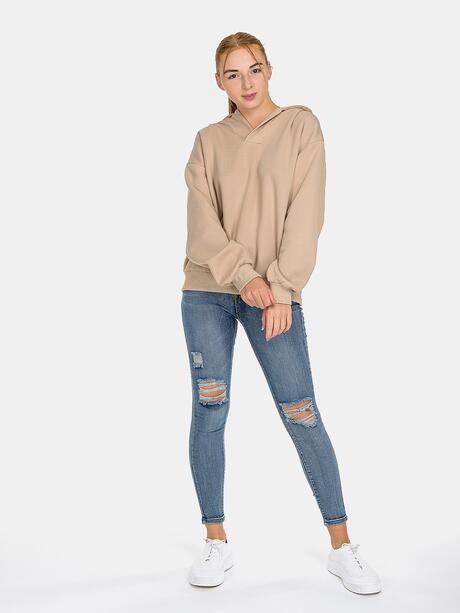 Bluza dresowa z kapturem