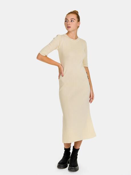 Dzianinowa sukienka midi
