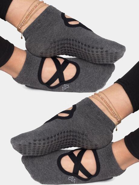 Skarpety do jogi z ABS 2-pak