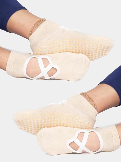 Skarpety do jogi z ABS 2-pak